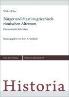 Burger Und Staat Im Griechisch-Romischen Altertum: Gesammelte Schriften 3515133739 Book Cover