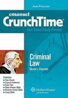 Emanuel Crunchtime for Criminal Law 1454840943 Book Cover