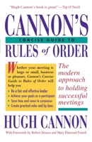 Cannon's Concise Guide to Rules of Order 0395621305 Book Cover