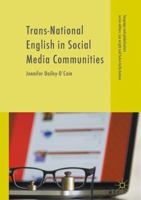 Trans-National English in Social Media Communities 1137506148 Book Cover