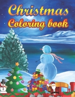 Christmas Coloring Book: a beautiful colouring book with Christmas designs on a black background, for gloriously vivid colours (Merry Christmas (Christmas designs on a black background) 1691650161 Book Cover