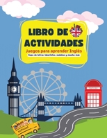 Libro de actividades: Juegos para aprender inglés: sopa de letras, laberintos, sudokus y mucho más (Recomendado para niños mayores de 6años) (Spanish Edition) B08JL71SB2 Book Cover