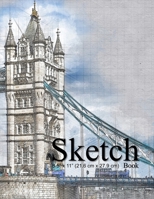 Sketch book: 8.5 x 11 (21.6cm x 27.9cm), 53 sheets (110 pages) of Sketchbook for professionals and students, suitable for Sketching, Drawing, ... 8.5 x 11 (bank drawing pad 8.5 x 11) B07Y4NDYM5 Book Cover