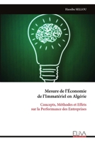 Mesure de l’Économie de l’Immatériel en Algérie: Concepts, Méthodes et Effets sur la Performance des Entreprises (French Edition) 9999334245 Book Cover