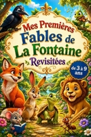 Mes Premières Fables de La Fontaine Revisitées: 12 histoires douces, modernes et magnifiquement illustrées en couleurs pour découvrir les grandes leçons de la vie (French Edition) B0H172K86D Book Cover