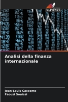 Analisi della finanza internazionale 6206134504 Book Cover