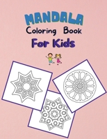 Mandala Coloring Book For Kids null Book Cover