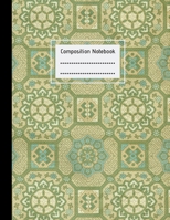 Composition Notebook: Vintage Boho, Large College Lined Paper Notebook Journal, For Students Kids Teens Girls Boys, 100 pages, 8.5" x 11", School, Teachers, Back to School, Home Work Writing Notes 167571603X Book Cover