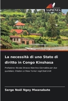 La necessità di uno Stato di diritto in Congo Kinshasa 6207365224 Book Cover