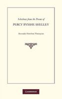Selections from the Poems of Percy Bysshe Shelley 0521126207 Book Cover