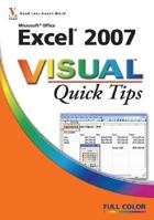 Excel 2007 Visual Quick Tips 0470089717 Book Cover