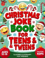 christmas joke book for tweens :Festive Jokes & Laughs for Tweens B0G46QYZR8 Book Cover