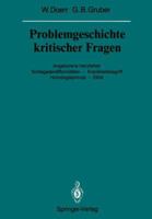 Problemgeschichte kritischer Fragen: Angeborene Herzfehler Schlagaderdifformitäten - Krankheitsbegriff Homologieprinzip - Ethik 3642832091 Book Cover