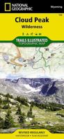 Cloud Peak Wilderness Map 1566954177 Book Cover