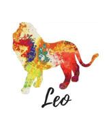 Leo: Leo Sketch Book Fall Colors 1727688848 Book Cover