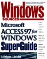 Windows Sources Microsoft Access 97 for Windows Superguide 1562764373 Book Cover