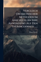 Vergleich Orometrischer Methoden Im Anschluss An Ihre Anwendung Auf Den Thüringerwald ...... 1279370238 Book Cover