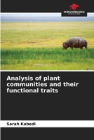 Analysis of plant communities and their functional traits 6206208540 Book Cover