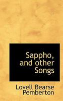 Sappho And Other Songs 3744772497 Book Cover