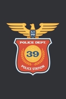 Police Officer Notebook, Fun Play Journal For Boys & Girls: 6x9 Journal for Writing Down Daily Habits, Diary, Notebook, Gag Gift -120 Pages-( Police Book) 1676779280 Book Cover