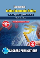 Indian Economics Policy, First Year, M.A, Sem-I-English 8119180755 Book Cover