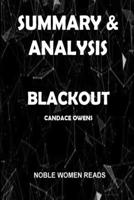 SUMMARY & ANALYSIS: BLACKOUT By Candace Owens B08K3WF1N8 Book Cover