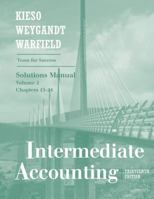 Intermediate Accounting (Solutions Manual, Volume 2 Chapters 15-24) 0470380675 Book Cover