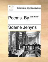 Poems By Soame Jenyns 114515462X Book Cover