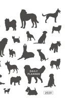 Daily Planner 2020: Dogs 1703749200 Book Cover