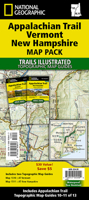 Appalachian Trail: Vermont, New Hampshire [Map Pack Bundle] (National Geographic Trails Illustrated Map) 1566958415 Book Cover