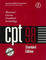 Cpt 98 Physicians' Current Procedural Terminology (Cpt / Current Procedural Terminology (Standard Edition)) 0899708722 Book Cover