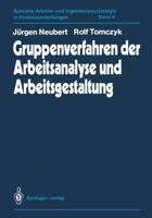 Gruppenverfahren der Arbeitsanalyse und Arbeitsgestaltung 3642869211 Book Cover