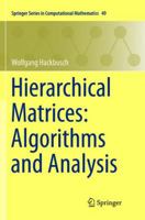 Hierarchical Matrices: Algorithms and Analysis 3662568942 Book Cover