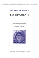 Les Fragments (Histoire Des Doctrines De L'antiquite Classique) 2711630021 Book Cover
