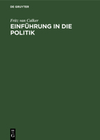 Einführung in Die Politik 3112345959 Book Cover
