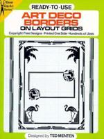 Ready To Use Art Deco Borders On Layout Grids (Clip Art) 0486257320 Book Cover