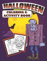 Halloween Coloring & Activity Book 1074029410 Book Cover