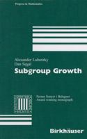 Subgroup Growth 3764369892 Book Cover