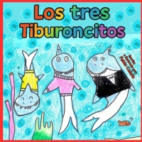 Los Tres Tiburoncitos (Spanish Edition) B0FRYCH8K6 Book Cover