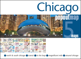 Chicago PopOut Map 1914515307 Book Cover