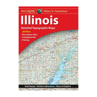 DeLorme Atlas & Gazetteer: Illinois 194649464X Book Cover