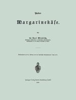 Ueber Margarinekase 3662391252 Book Cover