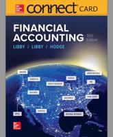 Connect Access Card for Financial Accounting 1260481298 Book Cover