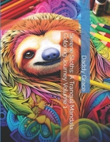 Serene Sloths: A Tranquil Mandala Coloring Journey Volume 1 B0CR6NTK2D Book Cover