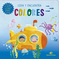 Gira y encuentra - Colores 8418664312 Book Cover