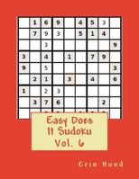 Easy Does It Sudoku Vol. 6 1496096010 Book Cover