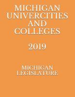 Michigan Univercities and Colleges 2019 1074325028 Book Cover