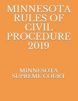 Minnesota Rules of Civil Procedure 2019 1693156180 Book Cover