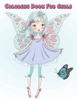 Coloring Book for Girls 1983267945 Book Cover