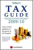 Tolley's Tax Guide 2009-10. by Arnold Homer, Rita Burrows, Andrew Goodall 0754537188 Book Cover